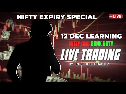 LIVE TRADING NIFTY and BANKNIFTY Option Trading | 12 December Thursday | Live Scalping