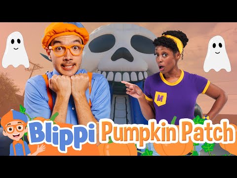 Blippi Visits The Spooky Pumpkin Patch 🎃 Halloween for Kids | Educational Videos for Kids