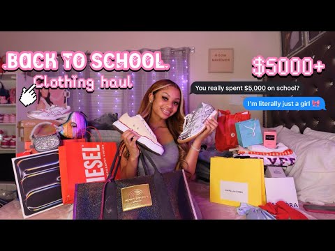 $5000+ BACK TO SCHOOL CLOTHING HAUL |  plt, kurt geiger, diesel, bottega  || Ra’Mariah Alexia