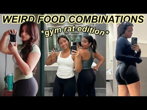 TRYING WEIRD FOOD COMBINATIONS! *BODY BUILDERS DIET*