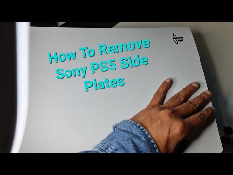 How To Remove Sony PS5 Side Plates #sonyps5 #ps5 #steam #console #diy