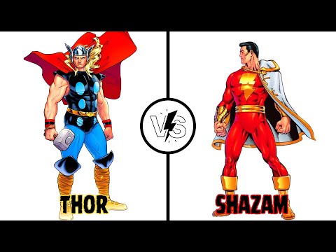 Thor vs. Shazam | Death Battle