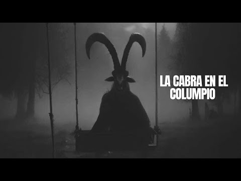 La cabra en el columpio.