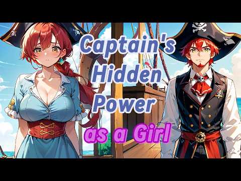 Captain's hidden power as a girl | tg tf transformation gender bender