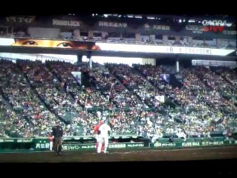 2014/04/29 福留孝介選手 200号メモリアルホームラン