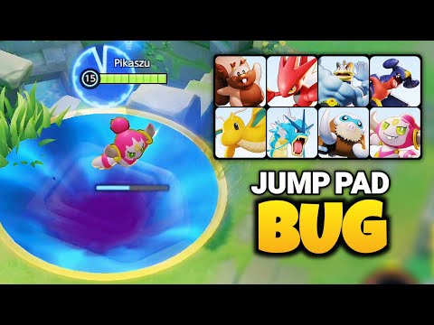 8 Pokémon who struggle with Jump Pad BUG - Pokemon Unite