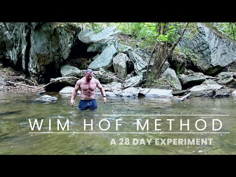 Is the WIM HOF METHOD WORTH IT? 28 Day EXPERIMENT!   Cold Plunges & Breath Work