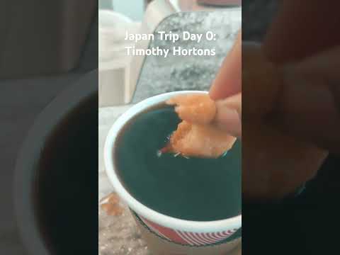 Meteor Japan Vlogs Day 0: It's Tim Hortons time