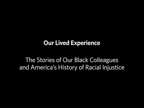 Our Lived Experience: A Conversation About Racial Injustice by the Bridgewater Black Network