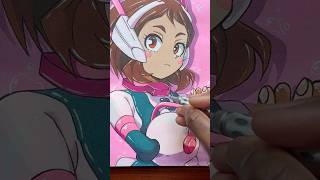 Drawing Ochako Uraraka From My Hero Academia #art #shorts #trending #viral #drawing #youtube