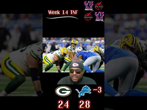 Week 14 TNF Pick. Who ya got? #Detroit #Lions or #greenbay #packers? #NFL #Football #predictions