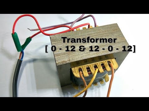 Single transformer two output 12 Volt and 24 Volt