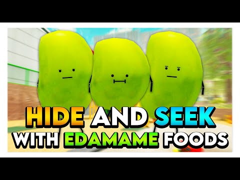 Roblox SECRET STAYCATION HIDE & SEEK WITH EDAMAME FOODS! 🫛