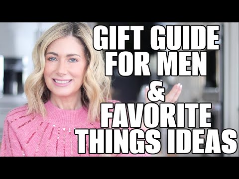 TWO Gift Guides in One! Gifts for MEN & Favorite Things Gift Ideas!