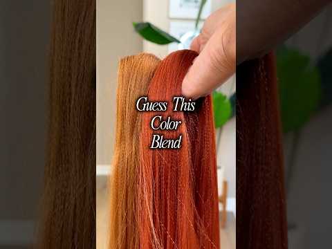 Guess This Custom Color Braiding Hair Mix #shorts #braids #braidinghair