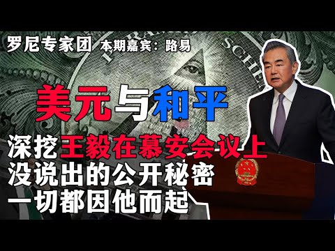 深挖王毅在慕安会议上没说出的公开秘密，美元与和平，一切都因他而起。罗尼专家团，本期嘉宾：路易。20230225