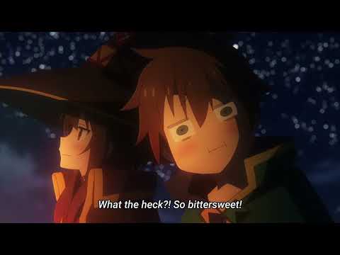 Kazuma and Megumin romantic moment - Konosuba 3