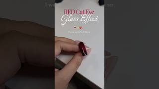 Cat eye nails have been trending🍷💋 #nailartist #nailartvideos #nailsartvideos