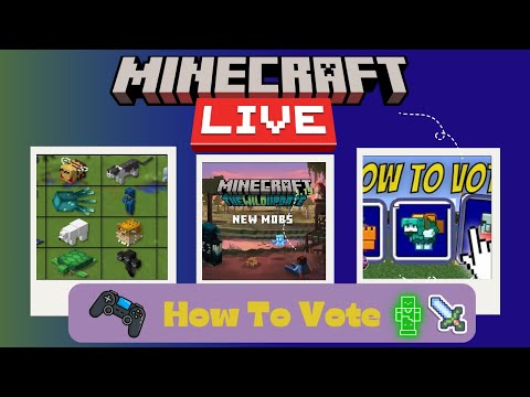 Minecraft live is back for 2023 reaction. Which Mob will you vote for?