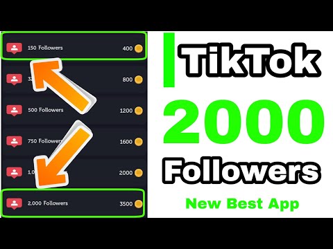 Get Free 🔥 2000+ Followers and Likes On Tiktok. TikTok Kay Followers and Likes kaisa badhaya 2022.