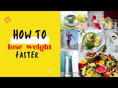 Healthy and effective tips to lose fat faster.