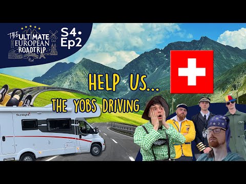 5 Lads in a Motorhome vs Switzerland's Greatest Driving Roads - Ultimate European Roadtrip (Part 2)