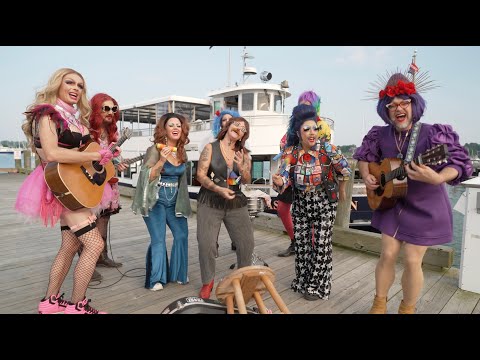 Behind The Walls - Bertha: Grateful Drag & Elle King "Fire On the Mountain" ~ Newport Folk 2024