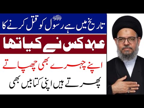 Rasool Allah s.a.w.w ko qatal krnay Ka ehad kis nay Kiya tha..? || Ayatullah Syed Aqeel Ul Gharavi