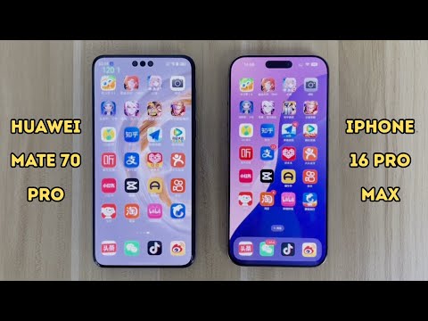 Huawei Mate 70 Pro vs iPhone 16 Pro Max | SPEED COMPARISON