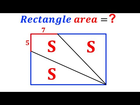 Can you find area of the Rectangle? | (Justify your answer) | #math #maths | #geometry