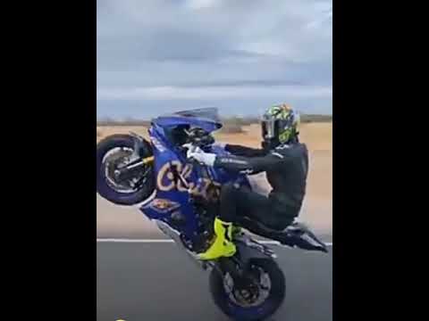 #Yamaha R1M #WheelieStunt  Whatsapp status on #YouTube 😱😱 #Super Bike  #Shorts