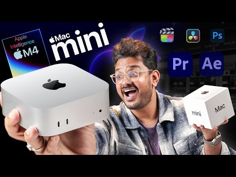 Apple Mac Mini M4 unboxing in ಕನ್ನಡ⚡️at 56,900₹ Performance, Mac Os, Apple Intelligence