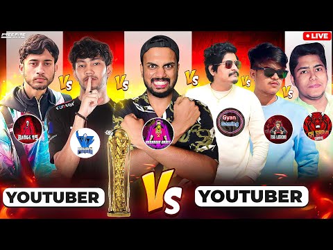 All Youtubers Tournament & Natu Natu Emote Giveaway ☠️ Ultimate Champions - Garena Free Fire Max