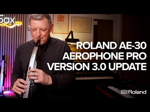 Roland Aerophone Pro Version 3.0 Update Overview