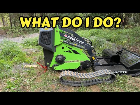 Chinese Mini Skid Steer Tracks: What To Do When A Track Comes Off