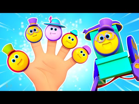 Finger Family Song + Nursery Rhymes and Preschool Videos by Baby Bob