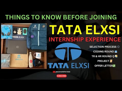 Tata Elxsi Internship & Interview Experience | Selection Process , HR Rounds, and Offer Letter