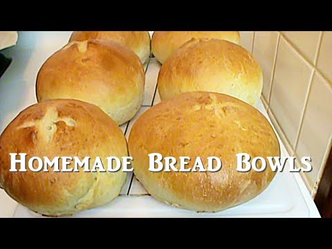 The 4 Year Old Bakes:  Bread Bowls