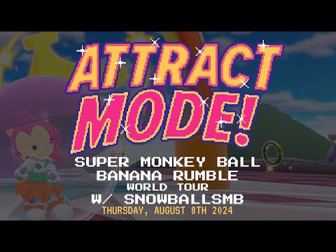 Attract Mode! - Super Monkey Ball Banana Rumble (World Tour) [w/ snowballsmb]