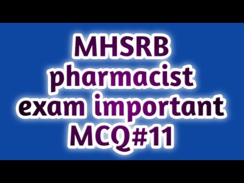 mhsrb pharmacist exam