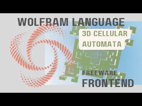 Wolfram Language JS Frontend | Voxel Automata Example