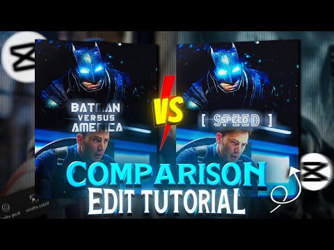 Capcut | Comparison Edit like @DCMVerse Tutorial 🔥