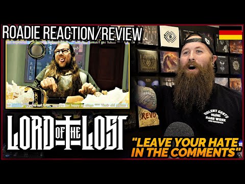 ROADIE REACTIONS | Lord of the Lost - "Leave Your Hate In The Comments"