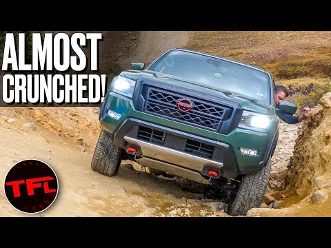 I Take The 2022 Nissan Frontier Pro-4X Up A Steep, "Snowy" Mountain — And It Was A Nail-Biter!