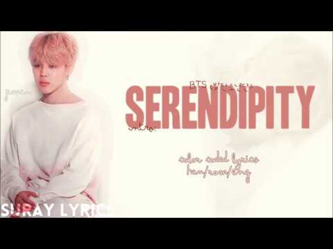 BTS(Jimin) - Serendipity Han/Rom/Eng Color Coded Lyrics