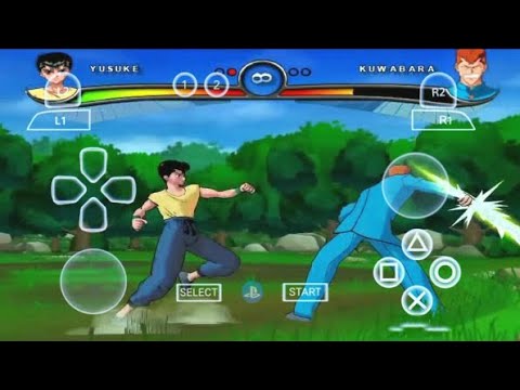 Yu Yu Hakusho Dark Tournament AetherSX2 Emulator Android