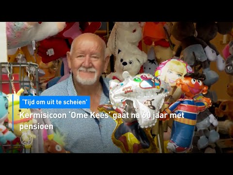 🎡 Kermisicoon 'Ome Kees' gaat na 60 jaar met pensioen: 'Tijd om uit te scheien' | Hart van Nederland