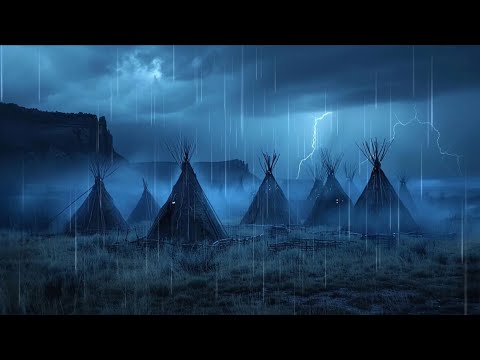 Gentle Night Rain Sounds for Deep Sleeping - White noise Sounds for Relaxing, Focus, Meditation