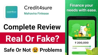 Credit 4 Sure Loan App Review 2024 ✅ Credit 4 Sure Loan App Real Or Fake 🤔 Credit 4 Sure Loan App