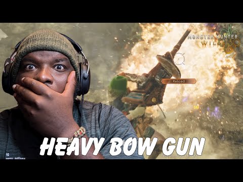 Monster Hunter Wilds Heavy Bowgun Gameplay